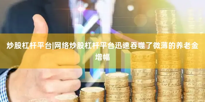 炒股杠杆平台|网络炒股杠杆平台迅速吞噬了微薄的养老金增幅